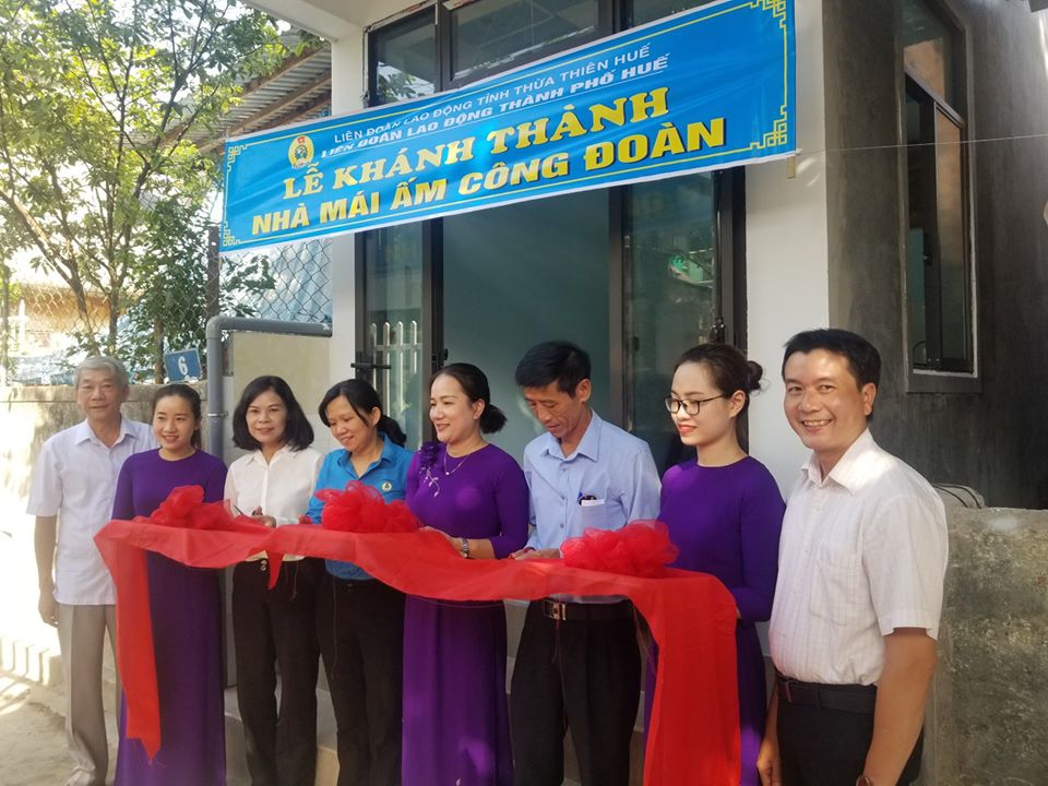 Khánh thành “Mái ấm Công đoàn” cho đoàn viên có hoàn cảnh khó khăn